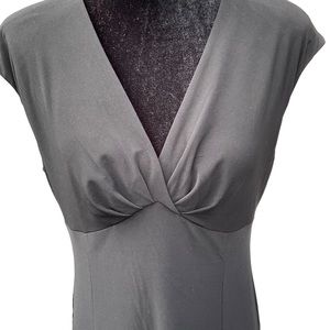 Chaps Women’s Little Black MIDI dress. Size Lg. Casual or Dressy